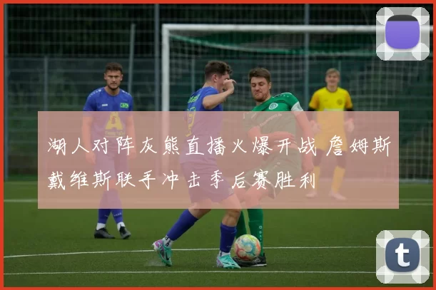 湖人对阵灰熊直播火爆开战 詹姆斯戴维斯联手冲击季后赛胜利